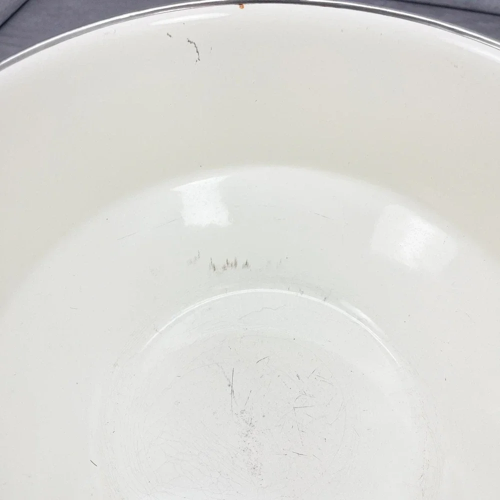 Vintage Vitroceramic Fruit Bowl‎ - Farmhouse Kitchen Decor